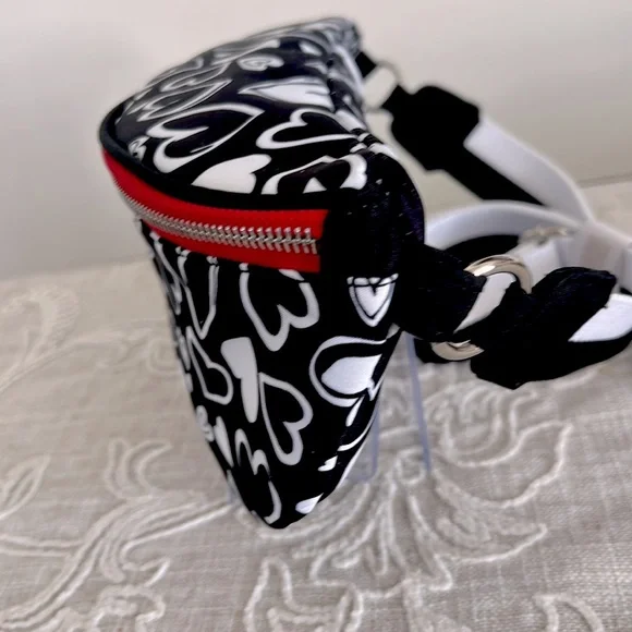 Brighton NWT Endless Love Hearts Nylon Fanny Pack/Belt Bag - Picture 7 of 15